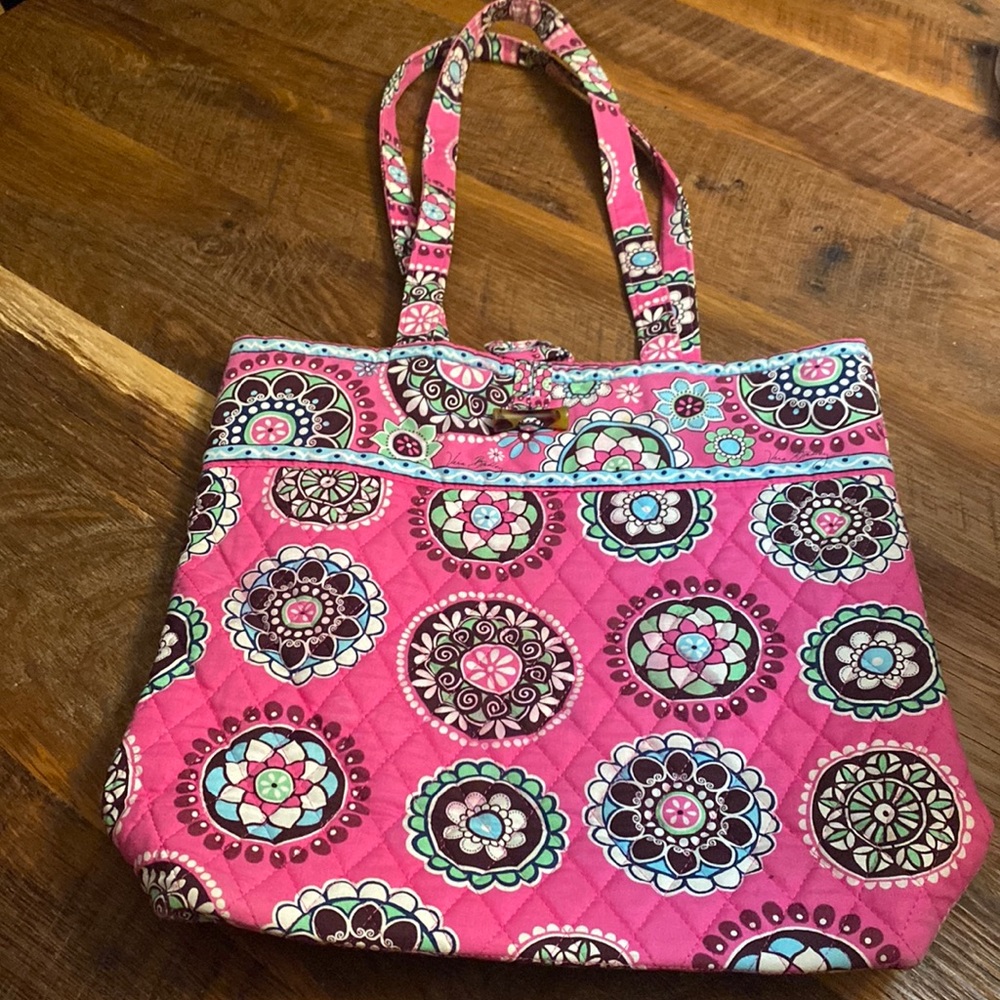 Vera Bradley cupcake pink tote